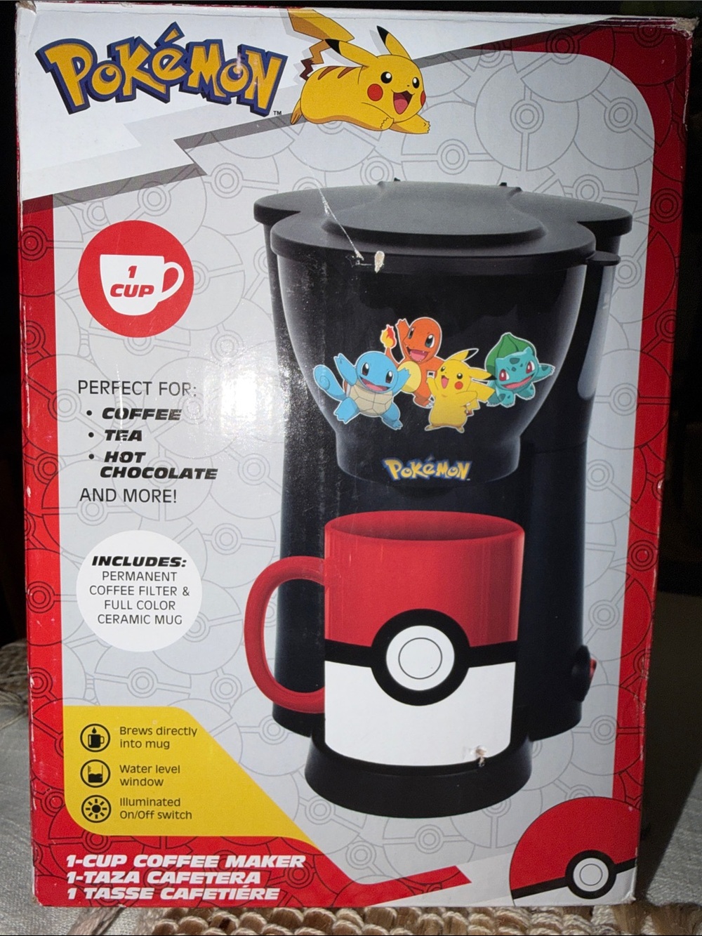 Pokemon 1-Cup Coffee Maker MUG NOT INCLUDED